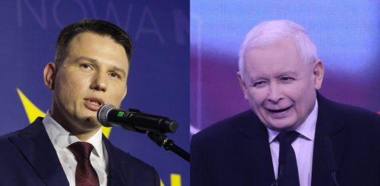 Sławomir Mentzen oraz Jarosław Kaczyński.