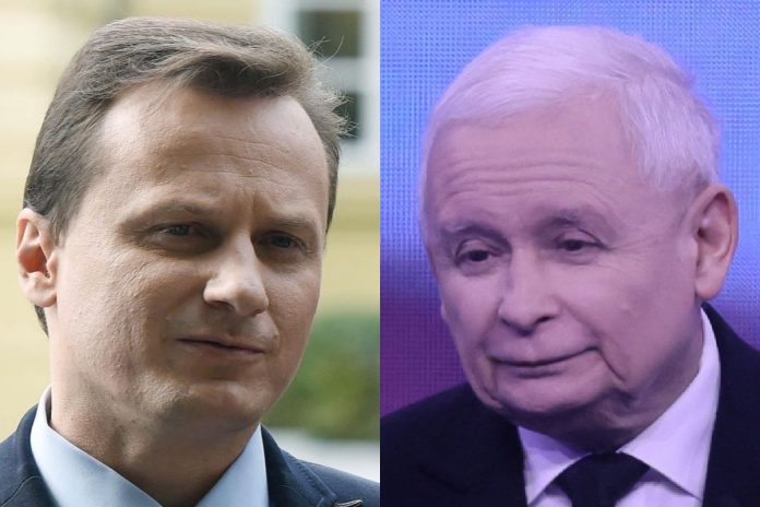 Tomasz Sommer oraz Jarosław Kaczyński.