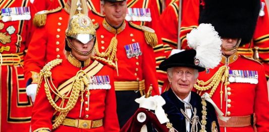 Król Wielkiej Brytanii Karol III Windsor Źródło: PAP/PA