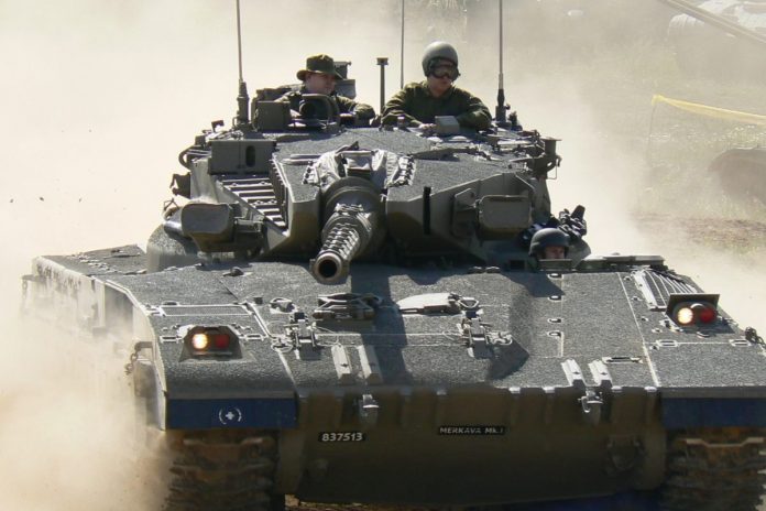 Izraelski czołg Merkava Źródło: WikiMedia / domena publiczna