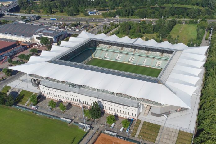 Stadion Legii Warszawa.