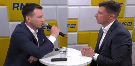Sławomir Mentzen, Ryszard Petru Źródło: YouTube / RMF FM