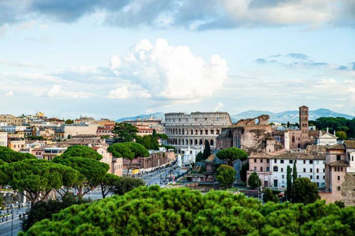 Panorama Rzymu.