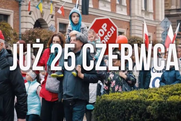 screen Marsz dla życia