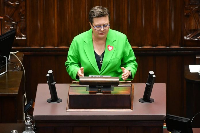 Katarzyna-Lubnauer-nczas Katarzyna Lubnauer Źródło: PAP/Andrzej Lange