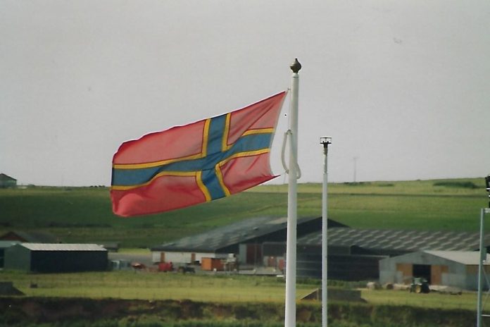 Flaga Orkadów.