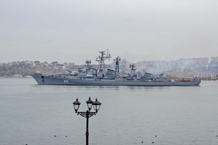Rosyjski okręt wojenny. Zdjęcie ilustracyjne: Pixabay