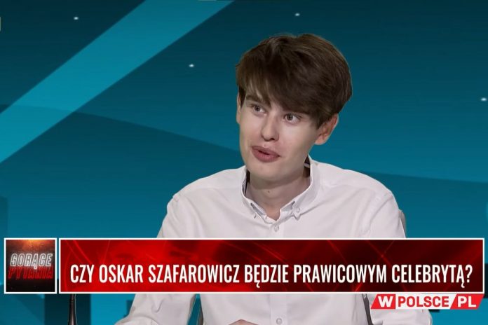Oskar Szafarowicz / Foto: screen YouTube/ Telewizja wPolsce