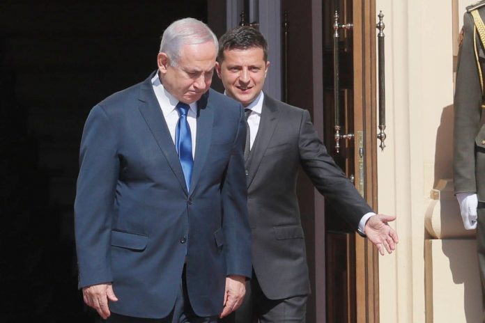 Zdjęcie ilustracyjne / Wołodymyr Zełeński i Benjamin Netanjahu / Foto: PAP