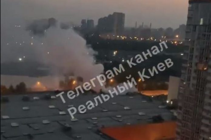 Atak rakietowy na Kijów.