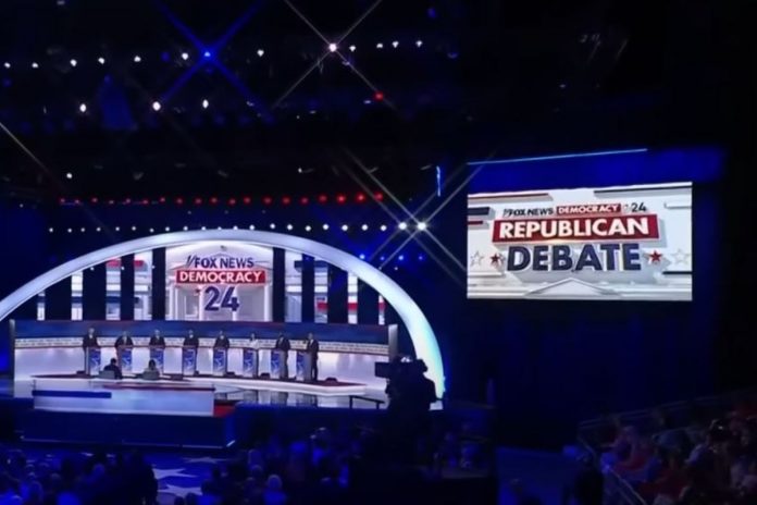 debata-republikanska Pierwsza debata republikańskich kandydatów na prezydenta USA.