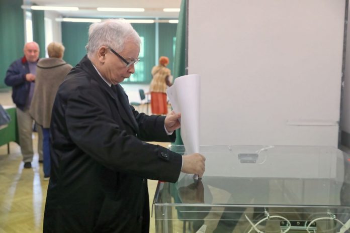 kaczynski-urna Jarosław Kaczyński referendum pytanie.