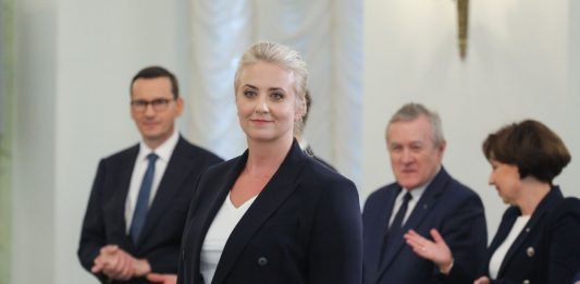Minister zdrowia Katarzyna Sójka.