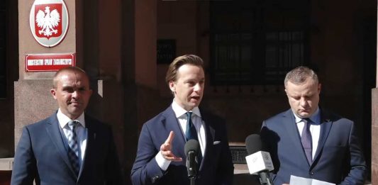Jakub Banaś, Krzysztof Bosak i Rafał Mekler / Foto: screen YouTube/Konfederacja