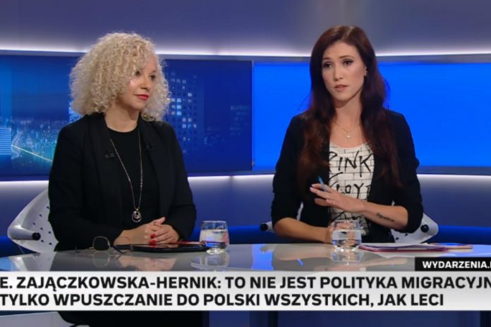 Katarzyna Kotula i Ewa Zajączkowska-Hernik.