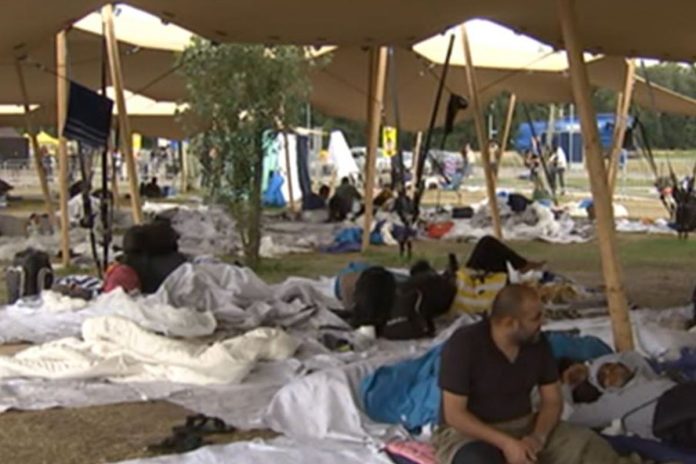 Ośrodek dla uchodźców w Holandii.