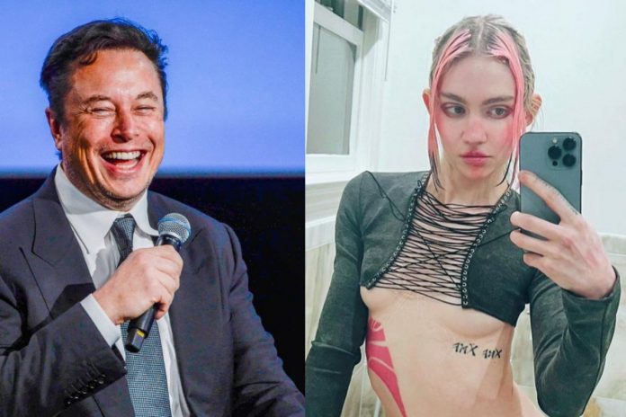 Elon Musk, Grimes Źródło: PAP, Instagram, collage