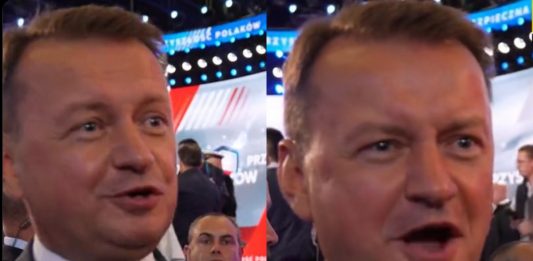 Mariusz Błaszczak Źródło: Twitter / tarnogorski.info