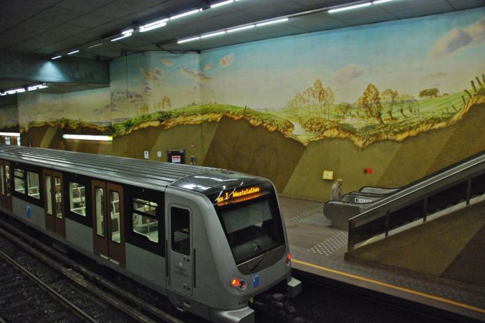Belgijskie metro.