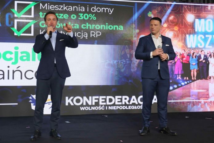 Bosak i Mentzen - finał kampanii.