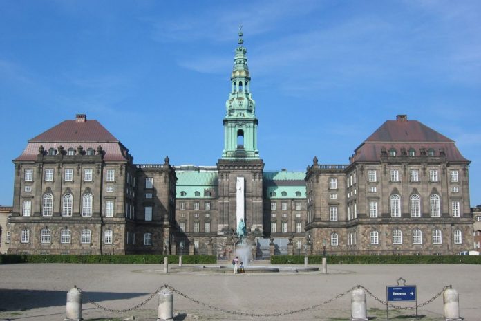 Siedziba duńskiego parlamentu.