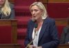 Marine Le Pen. / foto: screen YouTube: Marine Le Pen