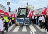 Protest rolników w Warszawie.