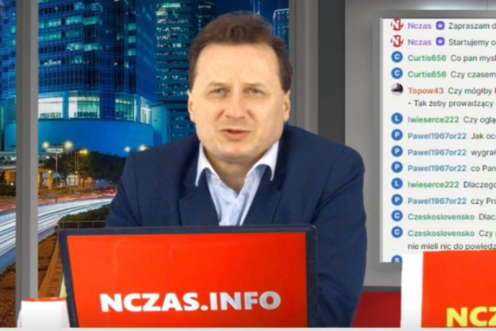 Tomasz Sommer. / Foto: Rumble (screen)