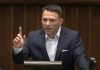 Sławomir Mentzen. / foto: screen YouTube
