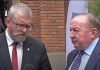 Grzegorz Braun i Stanisław Michalkiewicz. / Foto: screen YouTube/ Leszek Szymowski TV