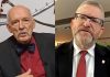 Janusz Korwin-Mikke i Grzegorz Braun / fot. YT / Janusz Korwin-Mikke / eMisjaTv (kolaż)