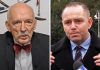 Janusz Korwin-Mikke i Karol Nawrocki. /Foto: YT/screen