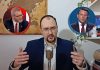 Radosław Piwowarczyk oraz Grzegorz Braun i Sławomir Mentzen. / foto: screen (kolaż)