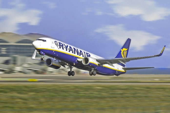 Samolot linii Ryanair - zdj. ilustracyjne. Foto: Pixabay